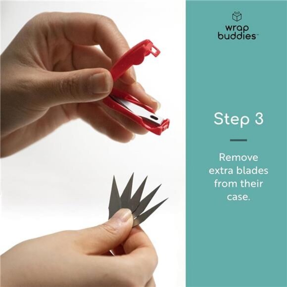 Wrap Buddies Wrapping Paper Cutter – Effortless Cutting Tool for Gift Wrapping - Picture 5 of 8